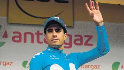  ?? FOTO: EFE ?? No tira la toalla Mikel Landa apurará todas las opciones para poder tomar la salida en Málaga en la Vuelta a España