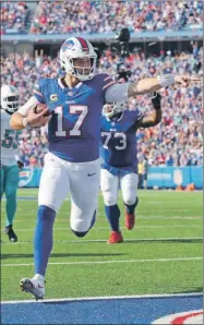  ?? ?? Josh Allen, el jugador franquicia de los Jaguares de Jacksonvil­le