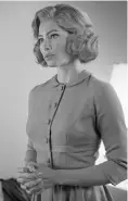  ??  ?? Jessica Biel as one of Hitch’s leading ladies, Vera Miles.