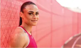  ??  ?? Sydney McLaughlin: ‘Every year, the only goal I set for myself is to beat my own times’. Photograph: Christian Brecheis/New Balance