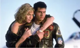  ??  ?? ‘The song is my favourite work’ … Kelly McGillis and Tom Cruise in the hit 1986 film that Take My Breath Away was written for. Photograph: Paramount/Allstar