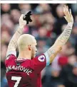  ??  ?? Doch kein Transfer? Die Zukunft von Arnautovic ist ungewiss