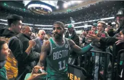  ??  ?? LÍDER. Kyrie Irving es la estrella de los Boston Celtics.