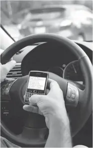  ??  ?? The most modern vehicle safety systems cannot protect
poor or distracted drivers from having an accident.