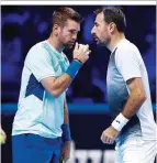  ?? ?? Überwinter­n als Nr. 1: Dodig/Krajicek