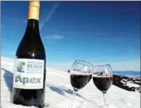  ?? Photo submitted ?? Apex Mountain and the Naramata Bench Wineries Associatio­n present Vertical & Vintages on March 4.