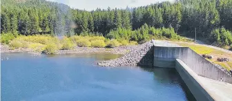  ?? CAPITAL REGIONAL DISTRICT ?? Sooke Lake Reservoir, the source of Greater Victoria’s drinking water.