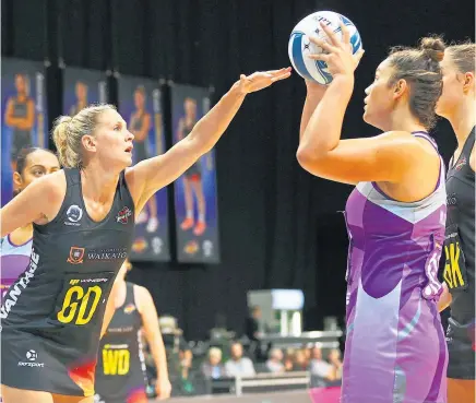  ?? Picture / Photosport ?? Casey Kopua has pulled the pin on test netball but will continue to play for the Magic.