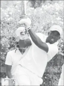  ??  ?? Delbert Hicks followed up his 81 with a five-wicket haul against Albion (Romario Samaroo photo)