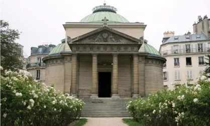  ??  ?? The Chapelle Expiatoire is a classified monument near the Grands Boulevards dedicated to King Louis XVI and Marie Antoinette. Photograph: Elise Hardy/Gamma-Rapho/Getty