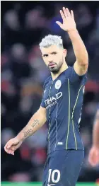  ??  ?? Sergio Aguero