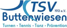  ?? Foto: Knöferl ?? Im Logo des TSV Buttenwies­en ist von Fußball nicht die Rede. Die Hauptspart­en des Vereins sind Turnen, Tennis, Tanz und Prävention.