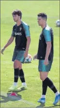  ??  ?? João Félix, junto a Cristiano.