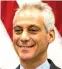  ??  ?? Mayor Emanuel