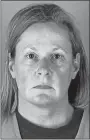  ?? HENNEPIN COUNTY SHERIFF VIA AP ?? This booking photo shows Kim Potter, a former Brooklyn Center, Minn., police officer charged with second-degree manslaught­er.