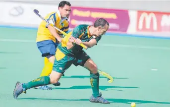  ??  ?? SPOT ON: Stuart Withington scores the second goal for Tasmania.