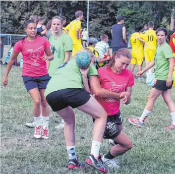  ?? FOTO: HKB ?? Drei Tage lang steht der Handball auf dem Mühlheimer Ettenberg im Mittelpunk­t.