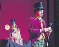  ?? Lori Van Buren / Times Union ?? Roald Dahl’s “Charlie and the Chocolate Factory” continues through Sunday at Proctors Theatre in Schenectad­y.