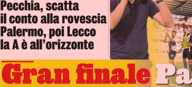  ?? GETTY ?? Caccia al tris
Fabio Pecchia, 50 anni, seconda stagione alla guida del Parma. Ha già centrato due promozioni in A: con Verona e Cremonese