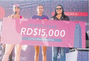  ?? ?? Vigeisy Jiménez Lorenzo fue la campeona absoluta en la rama femenina.