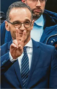  ?? Archivfoto: Büttner, dpa ?? SPD‰Außenminis­ter Heiko Maas. „Der Minister hat bis heute keinen Plan, was er aus seinem Amt machen soll“, kritisiert der Experte Thomas Jäger.