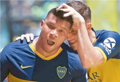  ?? FOTO CORTESÍA BOCA JUNIORS ?? Desde su llegada a Boca Juniors en 2016, Frank Fabra ha jugado 76 partidos. Como profesiona­l suma 14 tantos, lo que habla de su notable aporte en ofensiva.