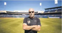  ?? L. TODD SPENCER/STAFF ?? Kenny Magner, on the field at Harbor Park in 2017, has been the team’s head groundskee­per since 1978.