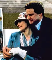  ??  ?? The drawing room at Craigielan­ds, and Colin Firth and Mary Elizabeth Mastranton­io in My Life So Far