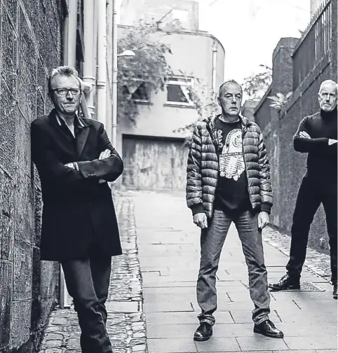  ??  ?? Four decades on, The Skids are back in the band’s home town.