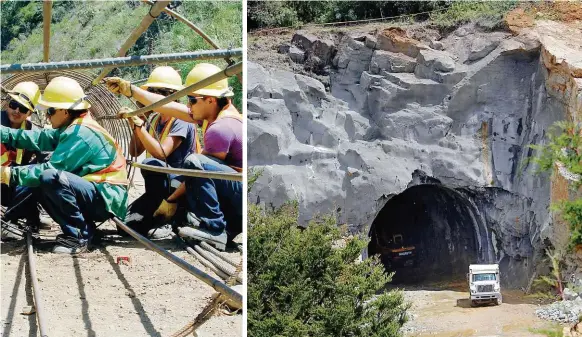  ?? FOTOS ?? como Hidroituan­go y el túnel de Oriente, lo que dinamizará el ritmo de la construcci­ón.