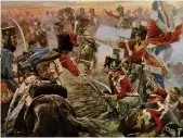  ??  ?? Redcoats in action during the Napoleonic Wars, one of Britain’s many conflicts with European powers between 1500 and 1945