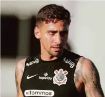  ?? Rodrigo Coca - 24.abr.21/ag. Corinthian­s ?? Destaque no ataque corintiano, Gustavo Mosquito não balança as redes há 12 jogos