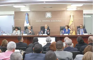  ?? ARCHIVO ?? El Pleno de la JCE reiteró que quien no se registró en padrón no podrá votar.