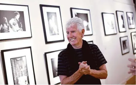  ?? San Francisco Chronicle file ?? Rock and Roll Hall of Famer Graham Nash had a show of his photograph­y and paintings at the San Francisco Art Exchange in 2013.