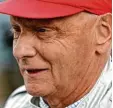  ?? Foto: Ralf Lienert ?? Formel 1 Legende Niki Lauda liegt im Krankenhau­s.