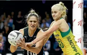  ?? GETTY IMAGES ?? Te Paea Selby-Rickit was one of the more disappoint­ing Silver Ferns in the Quad Series and Constellat­ion Cup.