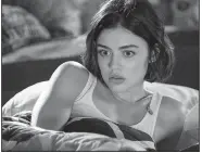  ??  ?? Lucy Hale stars in Life Sentence, a new comedy/drama premiering at 8 p.m. Wednesday on The CW. It centers on a young woman who must deal with the chaos that follows being told she no longer has terminal cancer.