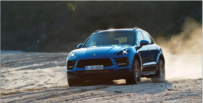  ??  ?? The new Porsche Macan S aims to retain top spot for mid-size SUVs