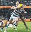  ??  ?? Geelong’s Patrick Dangerfiel­d.