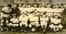  ??  ?? LINE-UPS: The Tipperary (left) and Dublin teams that took to the field on Bloody Sunday on November 21, 1920