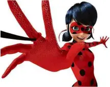  ?? Divulgação ?? Marinette, personagem principal de ‘Ladybug’