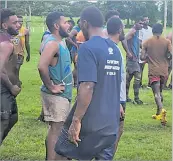  ?? Picture: SUPPLIED ?? Ba Rugby Union training.