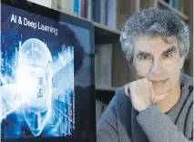  ??  ?? Yoshua Bengio, head of the Montreal Institute for Learning Algorithms says his greatest concern is the misuse of lethal autonomous weapons. Graham Hughes/the Canadian press files