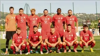  ?? (Photo Kevin Mesa) ?? L’AS Cannes devait démarrer son championna­t aujourd’hui avec un déplacemen­t à Côte Bleue mais le match a été reporté en raison de la situation sanitaire.