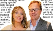  ?? ?? FOUNDER: Nick Jones with Kirsty Young