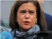  ??  ?? ‘Outrageous’: Mary Lou McDonald highlighte­d the issue