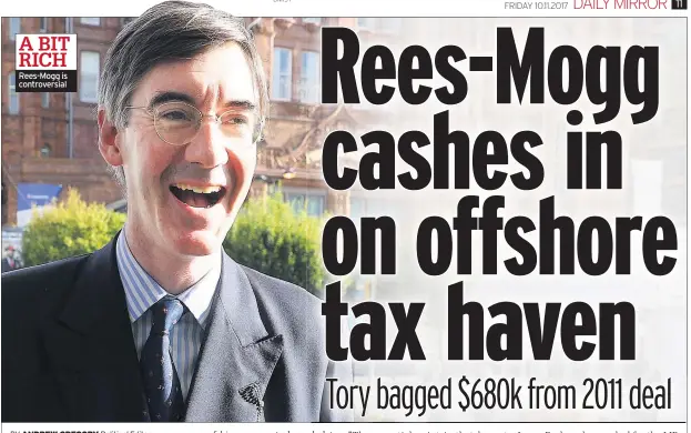  ??  ?? Rees-Mogg is controvers­ial