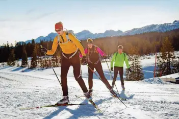  ?? FOTO: CHIEMGAU TOURISMUS E.V. ?? Nicht nur für Profis, sondern auch für Hobbysport­ler ist das Angebot im Chiemgau groß.