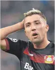  ?? FOTO: DPA ?? Wechselte von Leverkusen nach Leipzig: Kevin Kampl.