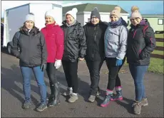  ?? KC_c09mindove­rmiles02 ?? The Mind Over Miles committee, from left: Tracy Chambers, Eilidh Smith, Malina McAulay, Alison Kelly, Gail McKay and Alison McGrory.